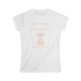 Vitruvian Half-man - Ladies Tee