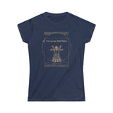 Vitruvian Half-man - Ladies Tee